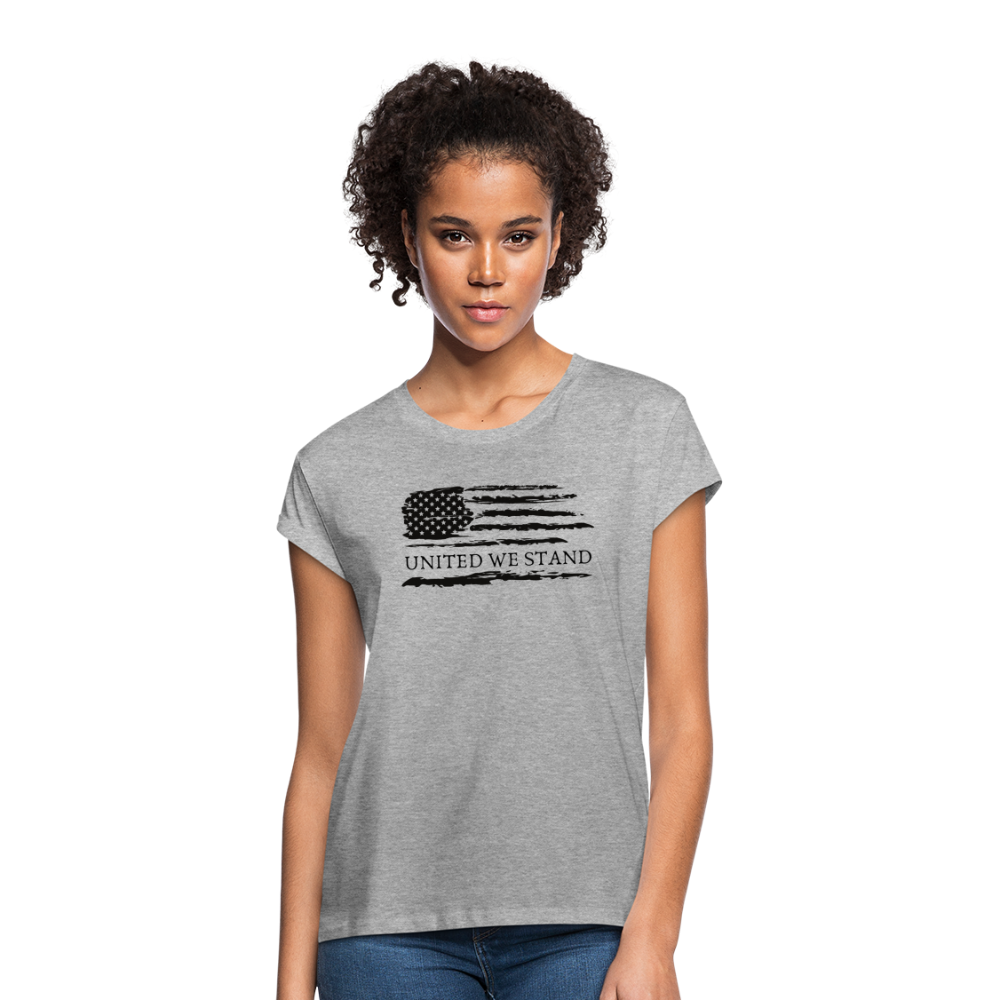 United We Stand: Women's Relaxed Fit - heather gray