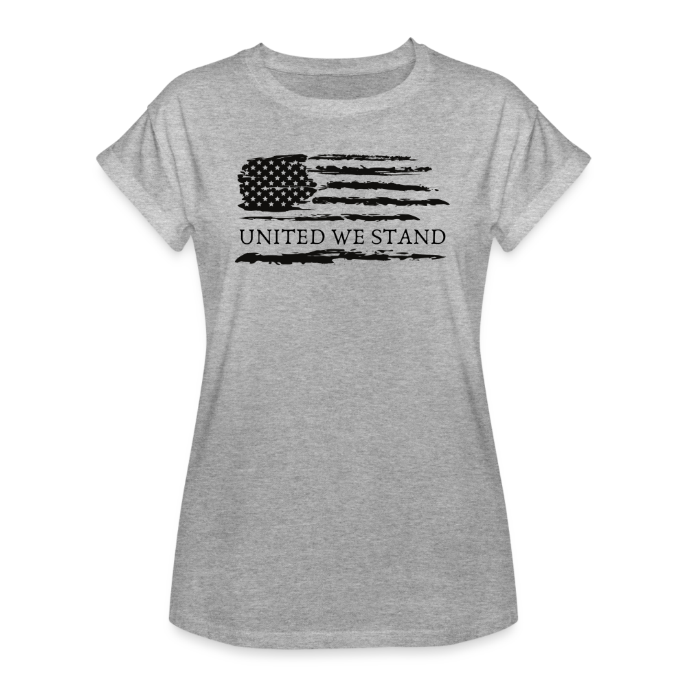 United We Stand: Women's Relaxed Fit - heather gray